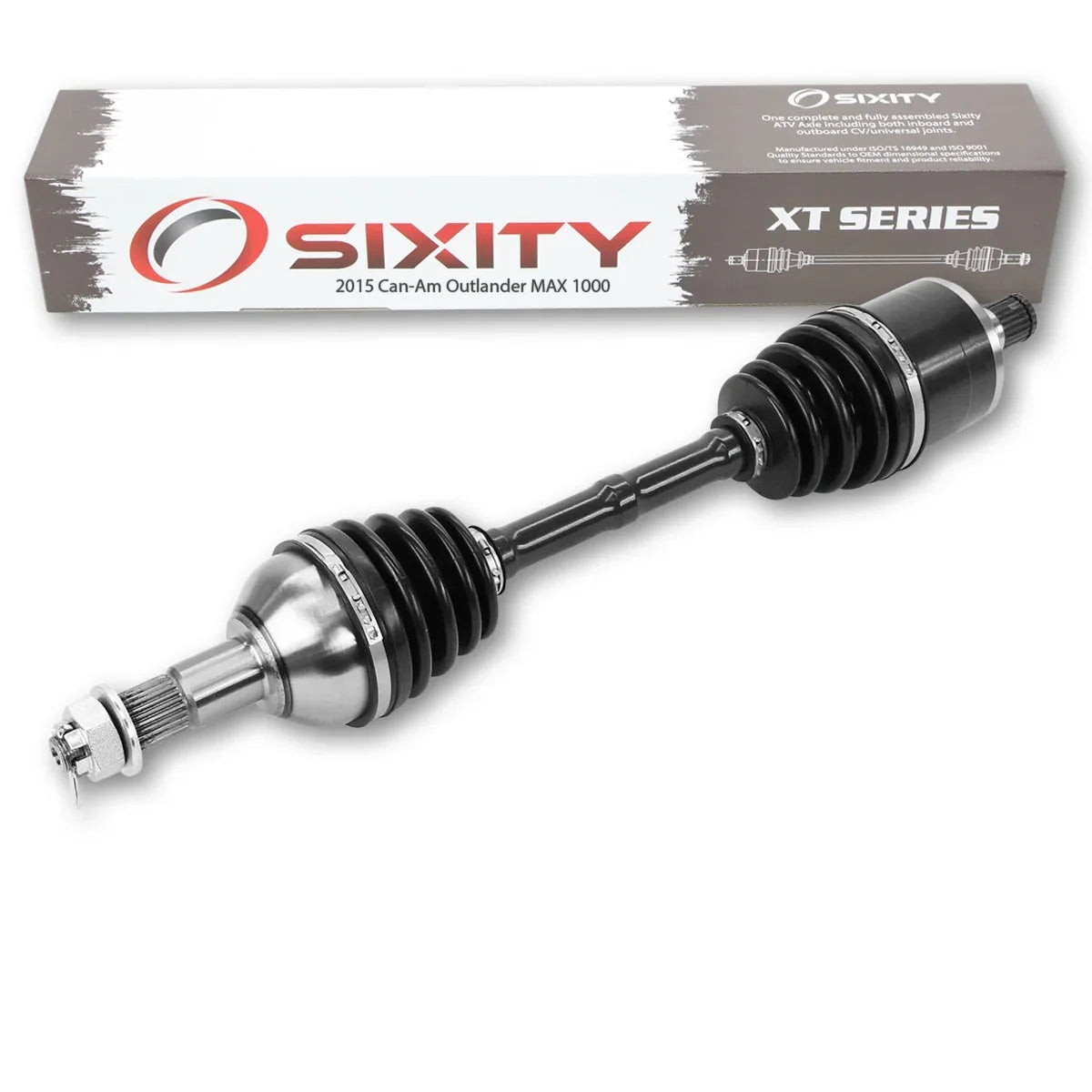 Sixity XT Rear Left Axle appropriate with Can-Am Outlander MAX 1000 2015 - EFI 4X4
