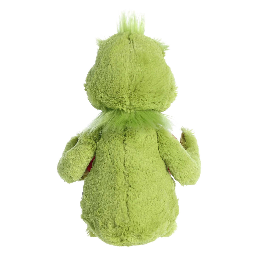 Seuss - 15" "Love You" Light-Up Grinch - Whimsical Stuffed Doll. Aurora - Large Green Dr