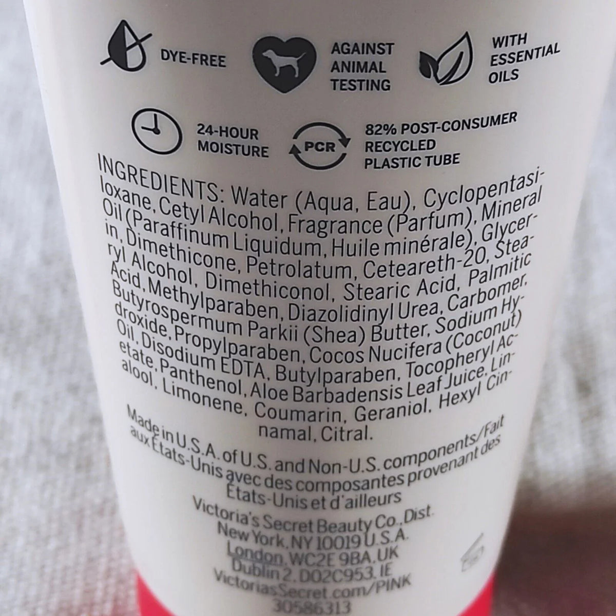 Victoria's Secret Pink Extra  Body Lotion 8 oz (Pack Of 2)