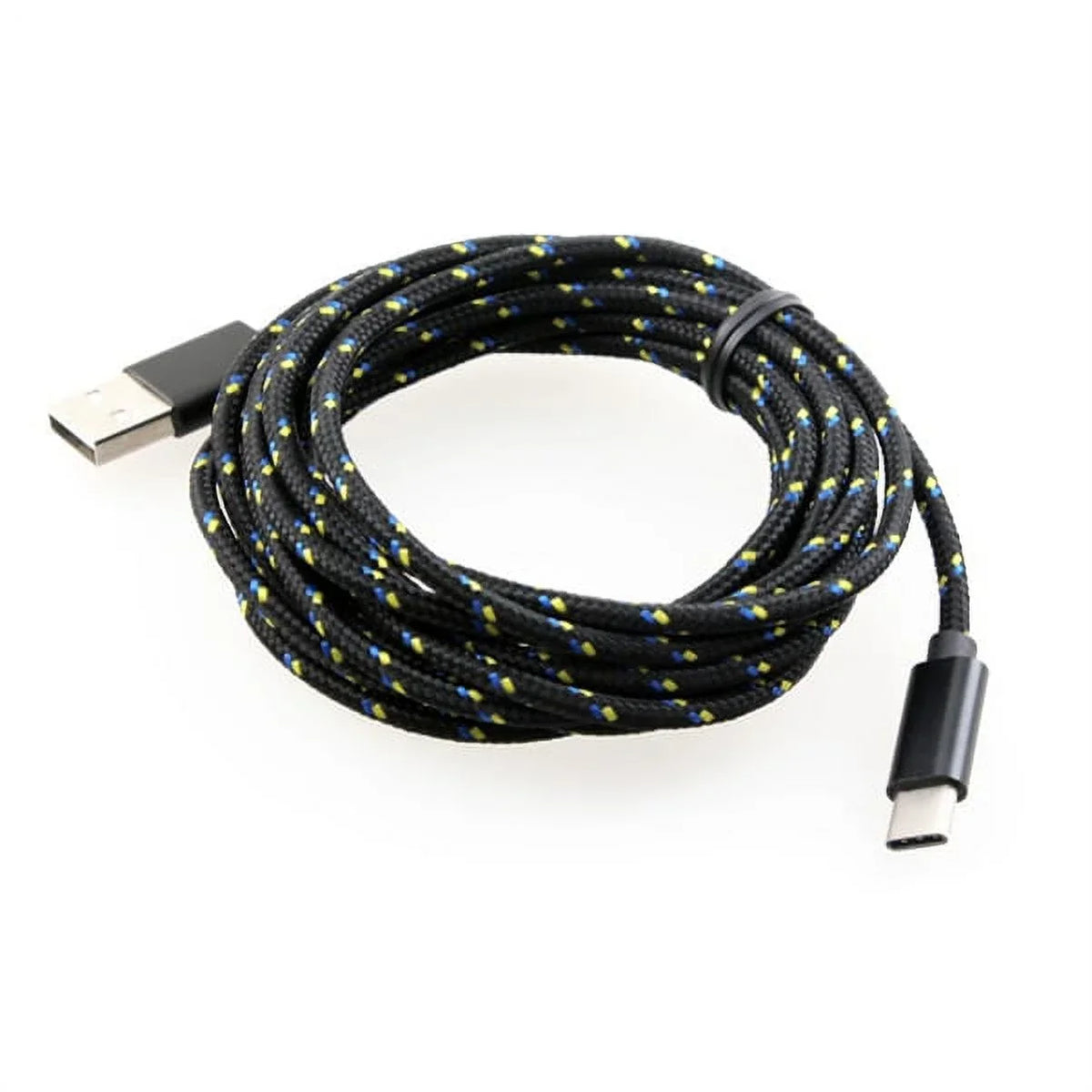 Rugged Durable Canvas Case Holster Metal Belt Clip w Black Durable Braided 10ft Long Type-C Cable Rapid Charger Sync USB Wire Y4P for Nokia 3.1 Plus - OnePlus 5T, 6, 6T, 7 Pro -  Phone 2