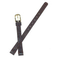 Seiko Watchband 09mm Brown Lizard Grain part#AU01174N