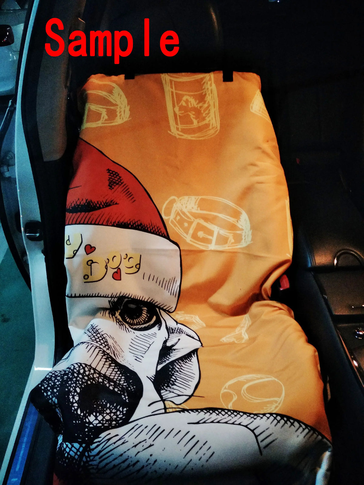 GCKG Black Octopus Pet Car Seat wrap Dog Car Seat Mat Hammock Cargo Mat Trunk Mat For Cars Trucks and SUV 54x60 inches