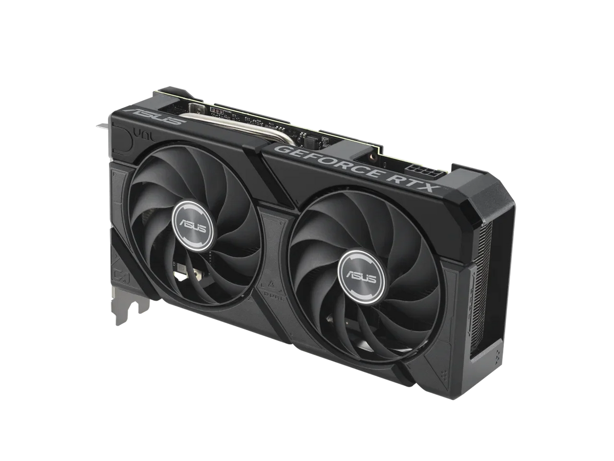Dual GeForce RTX? 4060 Ti EVO OC Edition 8GB GDDR6 (PCIe 4.0, 8GB GDDR6, DLSS 3, HDMI 2.1a, DisplayPort 1.4a, Axial-tech fan design, 0dB technology, Protective Backplate, Auto-Extreme Technology)