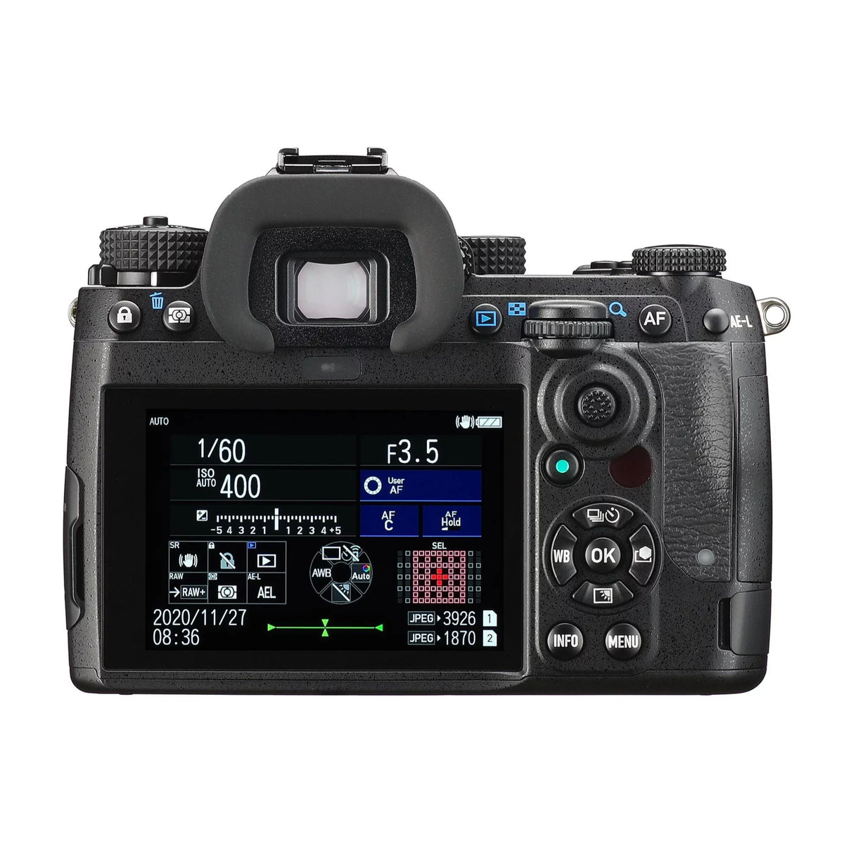 Pentax K-3 Mark III Camera Body (Black) with Cleaning Kit, Strap, & 64GB SD Card