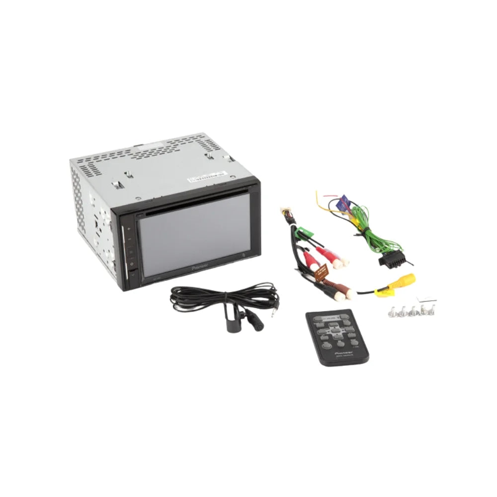 KIT471 Bundle with Pioneer Multimedia DVD Car Stereo and Installation Kit - for 2006-2008 Nissan 350Z /Bluetooth Touchscreen Radio - Backup Camera, Double Din Mounting Kit