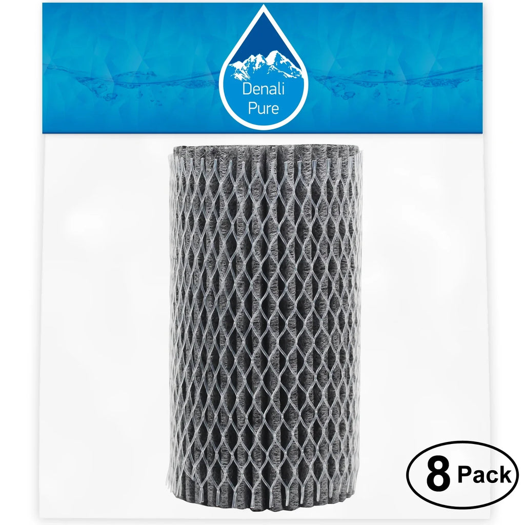 8-Pack Replacement for Frigidaire GLHS69EHPB2 Refrigerator Air Filter - matching with Frigidaire EAF1CB, 46-9917 Fridge Air Filter