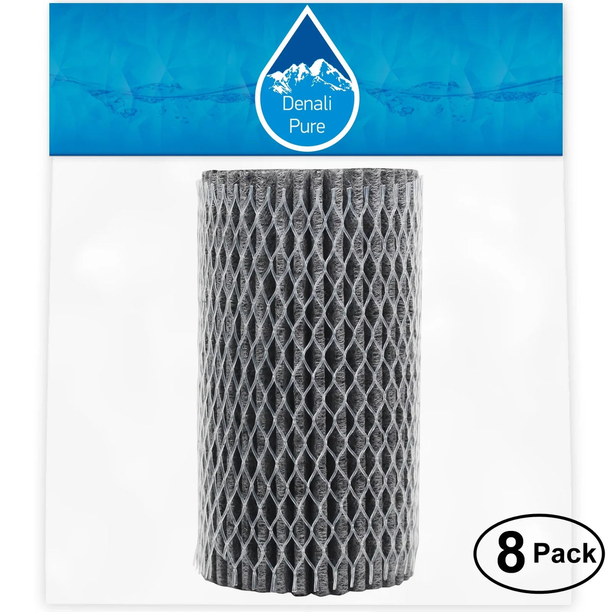 8-Pack Replacement for Frigidaire GLHS69EHPB2 Refrigerator Air Filter - matching with Frigidaire EAF1CB, 46-9917 Fridge Air Filter