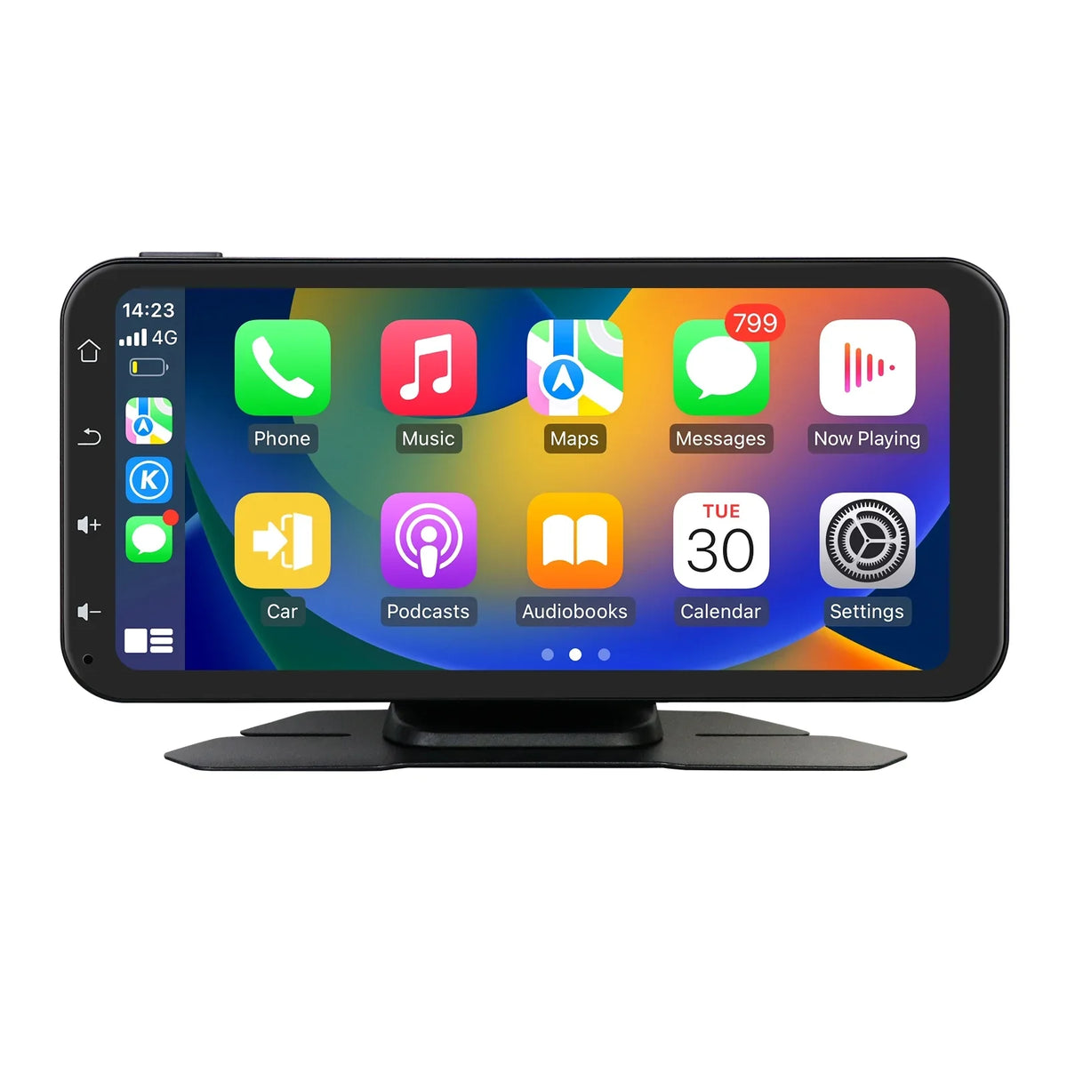 Ossuret 6.25" Touchscreen Bluetooth 360° Adjustable Car Stereo Radio Receiver GPS Navigation Audio With Wireless  Carplay Android Auto Support Backup Camera