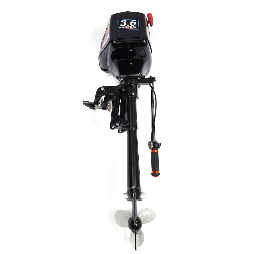 HANGKAI 2-Stroke 3.6HP Electric Outboard Motor vessel Engine liquid Cooling CDI sys