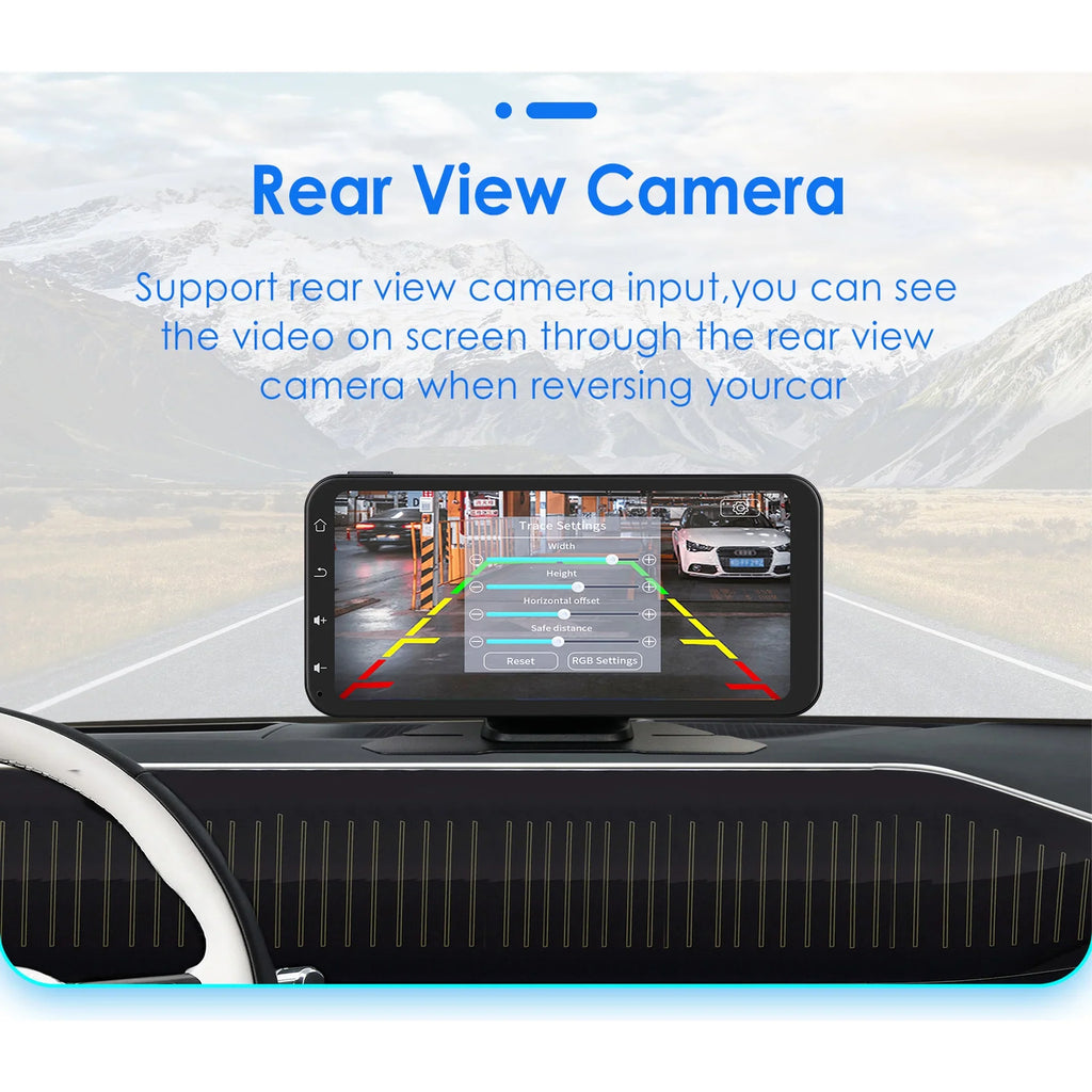 Ossuret 6.25" Touchscreen Bluetooth 360° Adjustable Car Stereo Radio Receiver GPS Navigation Audio With Wireless  Carplay Android Auto Support Backup Camera