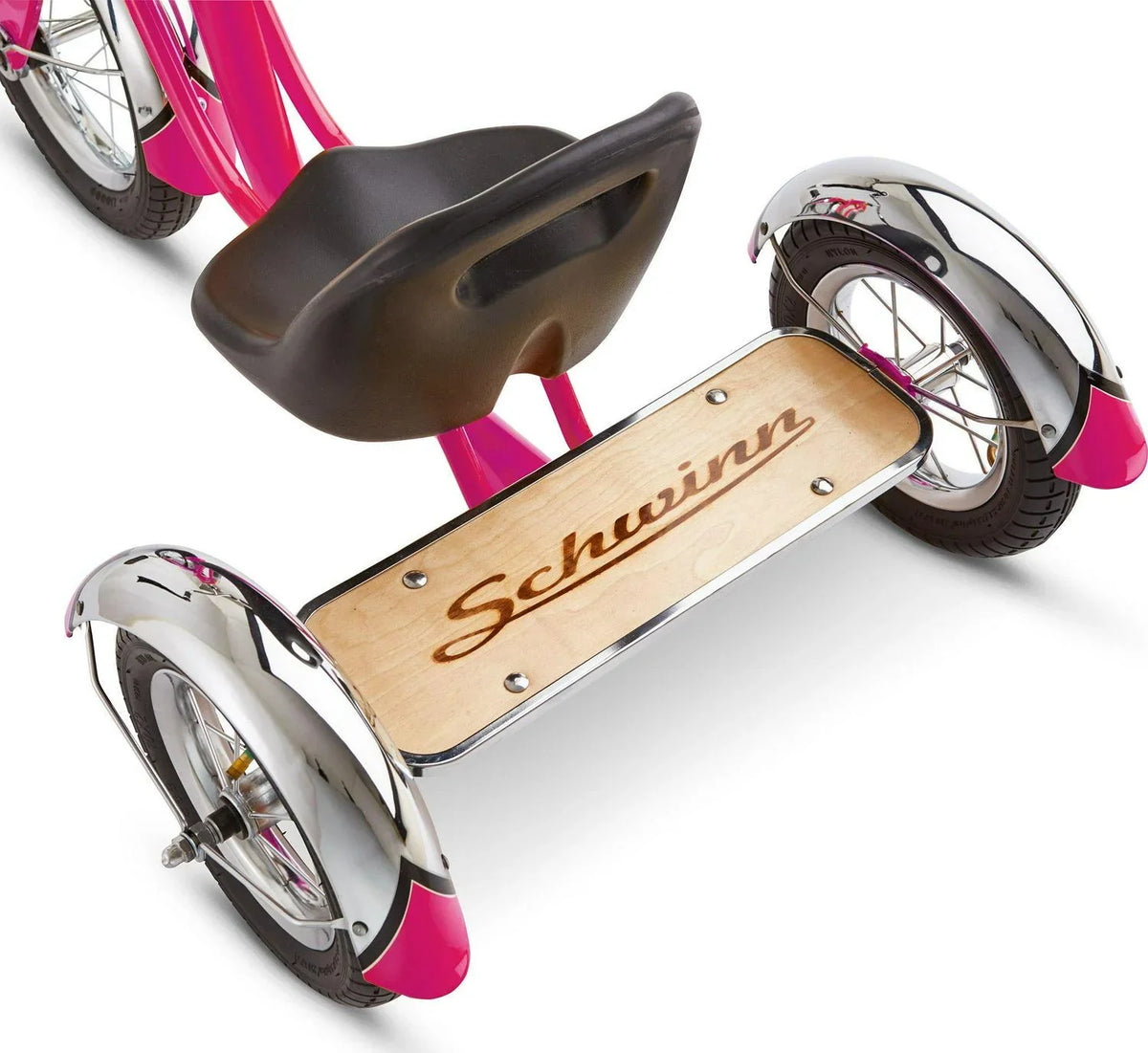Front Wheel, Ages 2 - 4, Pink. Schwinn Roadster Classic Tricycle, 12 in
