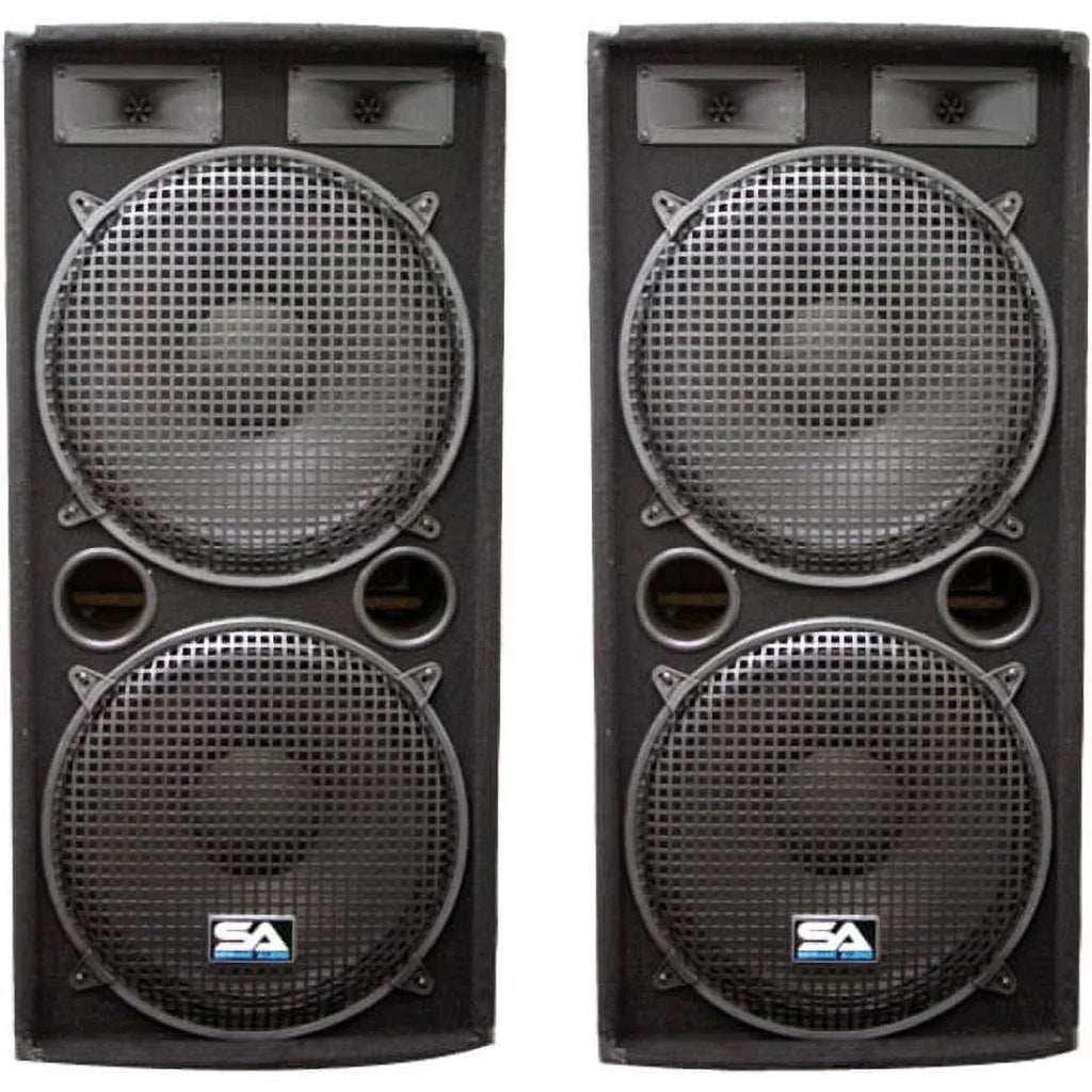 Seismic Audio Pro Audio SA-155.2 Speaker, 500 W RMS