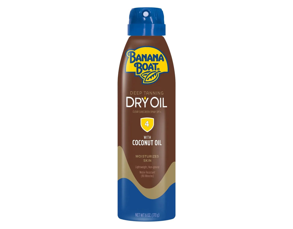 Banana craft UltraMist Deep Tanning Dry Oil - SPF 4 - 6oz (Pack of 5)