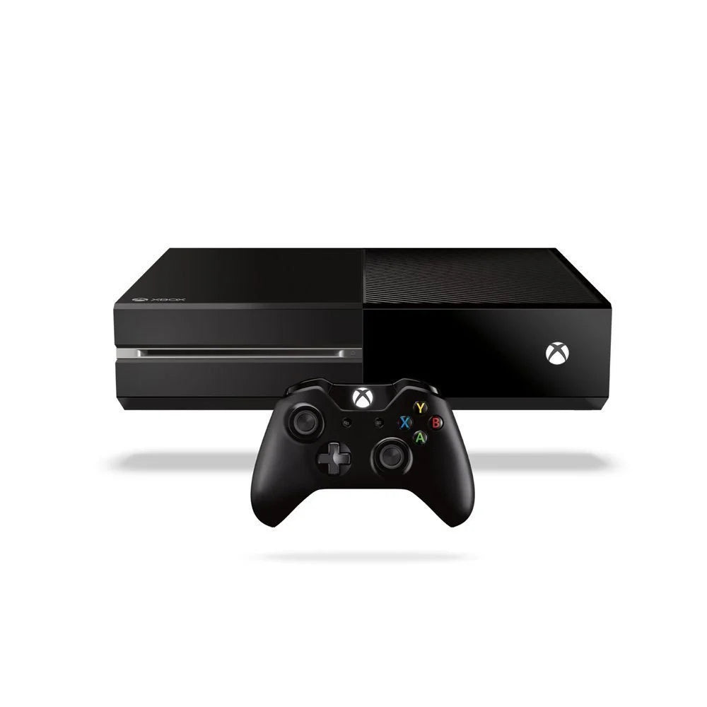 Pre-Owned  Xbox One Original 500GB Gaming Console Black HDMI Cable 2 Controller Included With Call of Duty Ghosts Game BOLT AXTION Bundle (Refurbished: Like New)