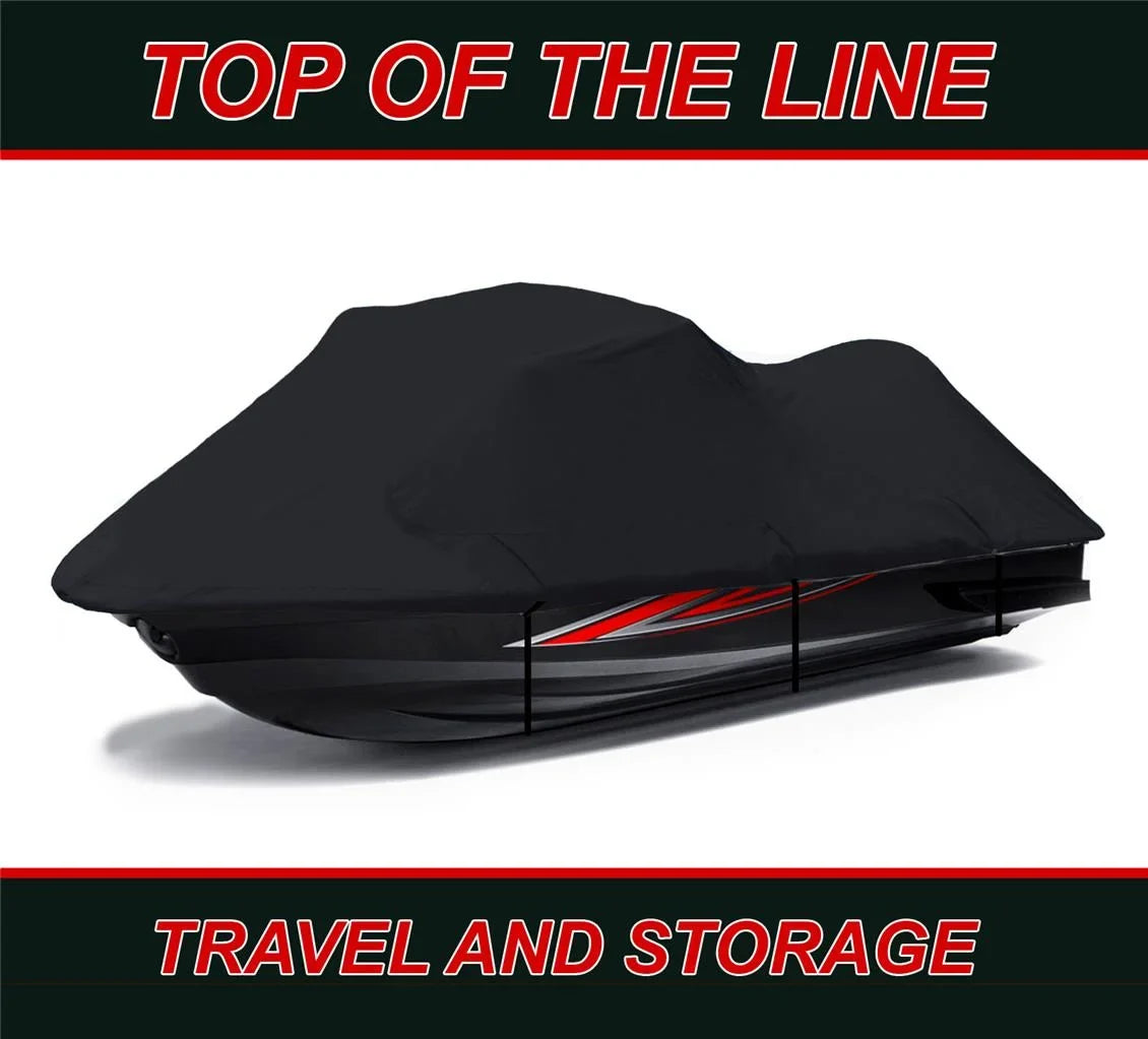 BLACK 600 DENIER JetSki protector suitable for Jet Ski PWC Watercraft shield Polaris SL 700 DLX 1997 1-2 Seater