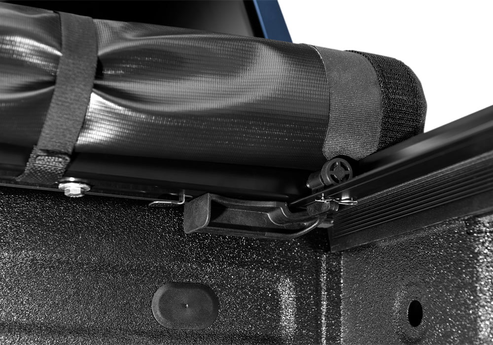 RealTruck TruXedo Pro X15 Soft Roll Up Truck Bed Tonneau shield | 1473301 | suitable with 2020-2021 Chevy/GMC Silverado/Sierra 2500/3500HD 6' 10" Bed (82.2")