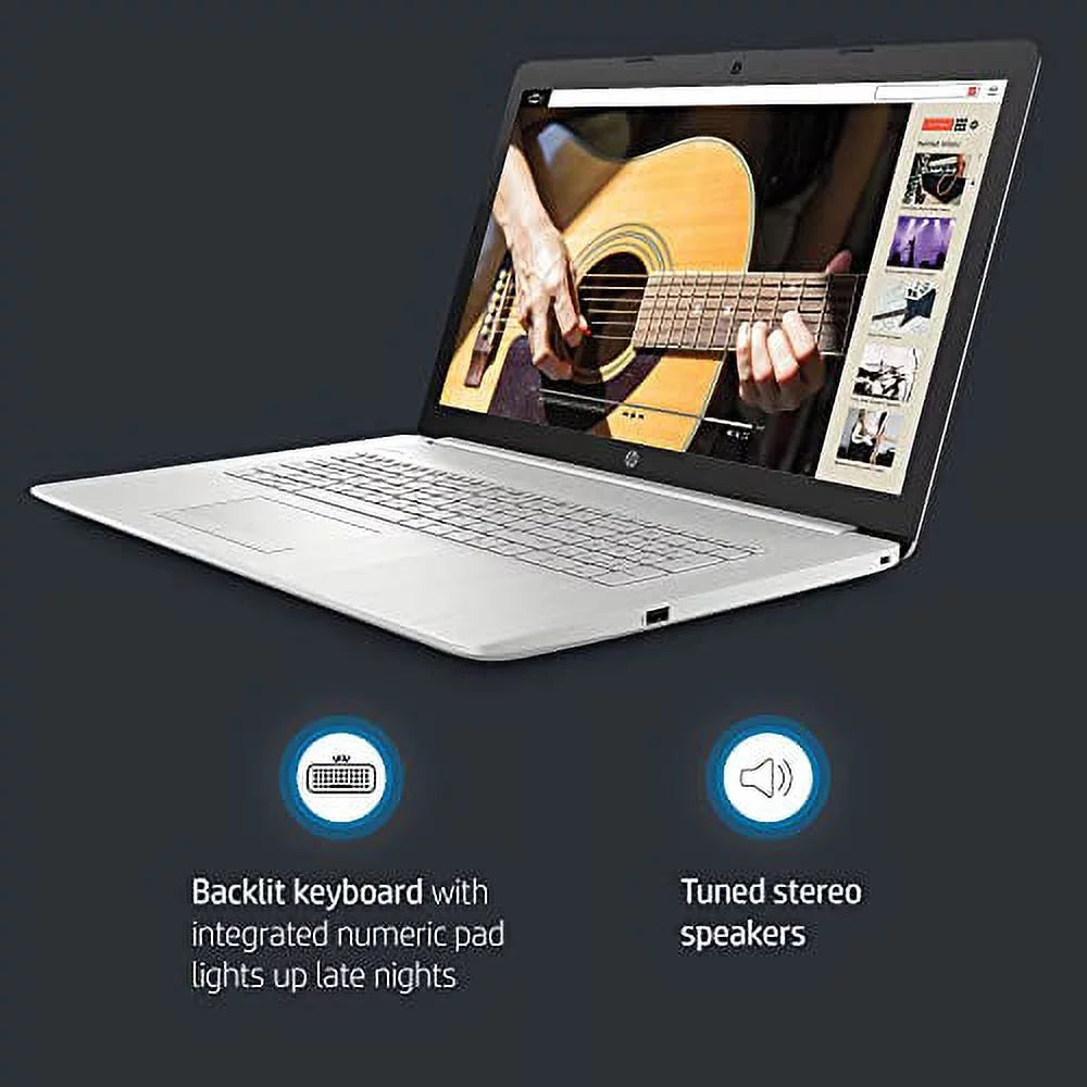 2023 17.3" HD+ Business Laptop PC  11th Gen Quad-Core i5-1135G7 20GB DDR4 RAM 1TB NVMe SSD  Iris Xe Graphics Backlit Keybaord WiFi AC RJ-45 Webcam HDMI Windows 10 w/RE USB Drive