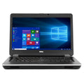 LATITUDE Latitude E6440 Laptop Computer, 2.60 GHz  i5 Dual Core Gen 4, 16GB DDR3 RAM, 512GB SSD Hard Drive, Windows 10 Professional 64 Bit, 14" Screen