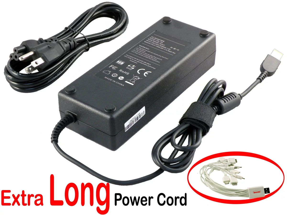 iTEKIRO 135W AC Adapter for  Legion Y520-15IKBN 80WK, Legion Y520-15IKBA 80WY, Legion Y520-15IKBM 80YY, Legion Y530-15ICH 81FV, Legion Y730-15ICH 81HD, Legion Y730-17ICH 81HG, Legion Y7000P 81LD