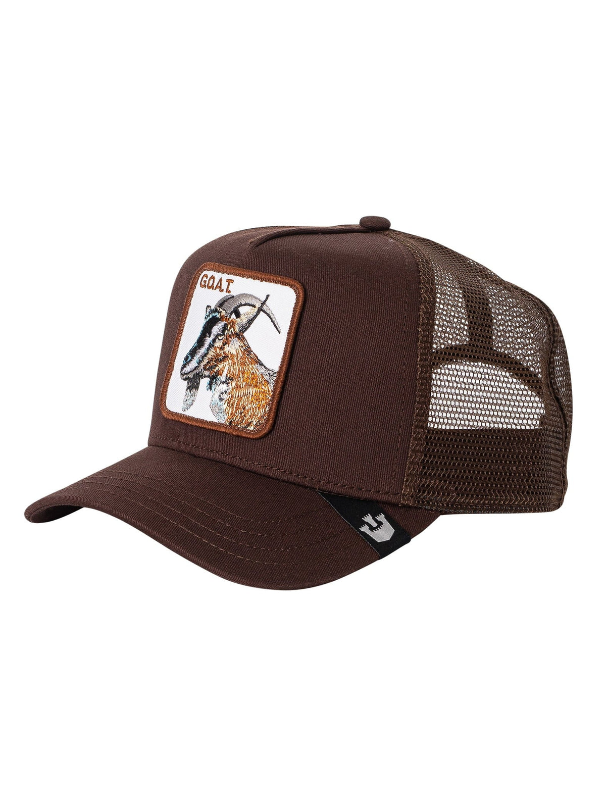 The Goat Trucker Cap, Brown. Goorin Bros