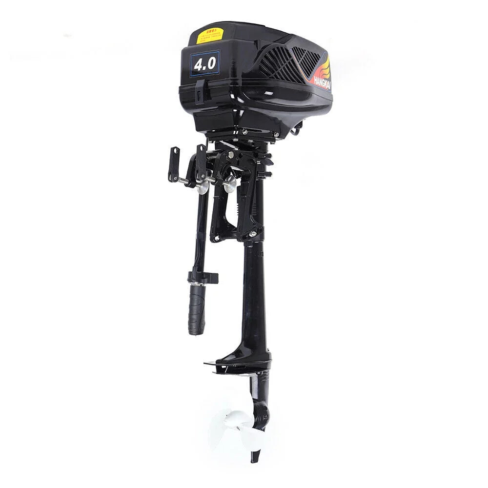 Miumaeov Outboard Motor Electric vessel Engine 4HP 48V 1000W Heavy Duty Outboard Fishing vessel Motor Engine Outboard CDI Mount Electric Outboard Motor for Inflatable Boats Fishing Boats