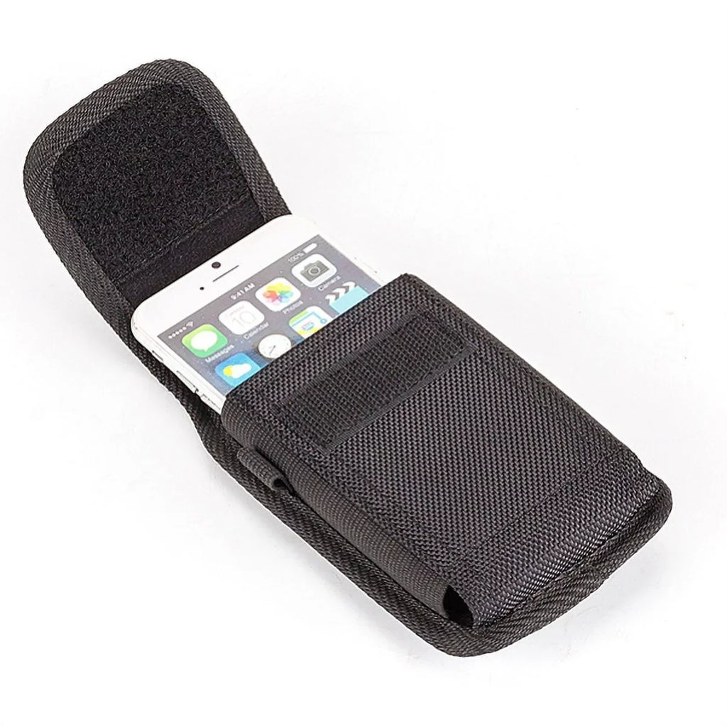 Rugged Durable Canvas Case Holster Metal Belt Clip w Black Durable Braided 10ft Long Type-C Cable Rapid Charger Sync USB Wire Y4P for Nokia 3.1 Plus - OnePlus 5T, 6, 6T, 7 Pro -  Phone 2