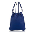 Pre-Owned Authenticated Hermès Cheri Bridado Backpack Calf Leather Blue Unisex (Like New)