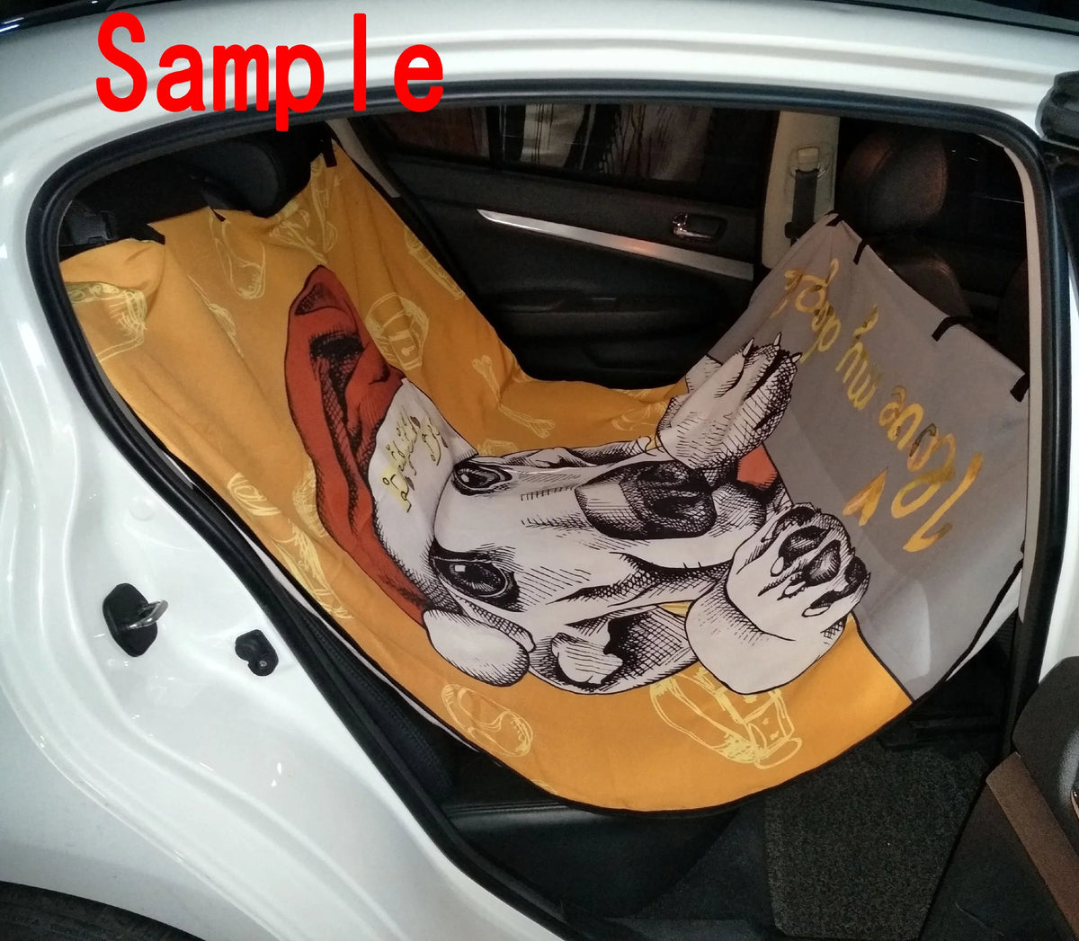 GCKG Black Octopus Pet Car Seat wrap Dog Car Seat Mat Hammock Cargo Mat Trunk Mat For Cars Trucks and SUV 54x60 inches