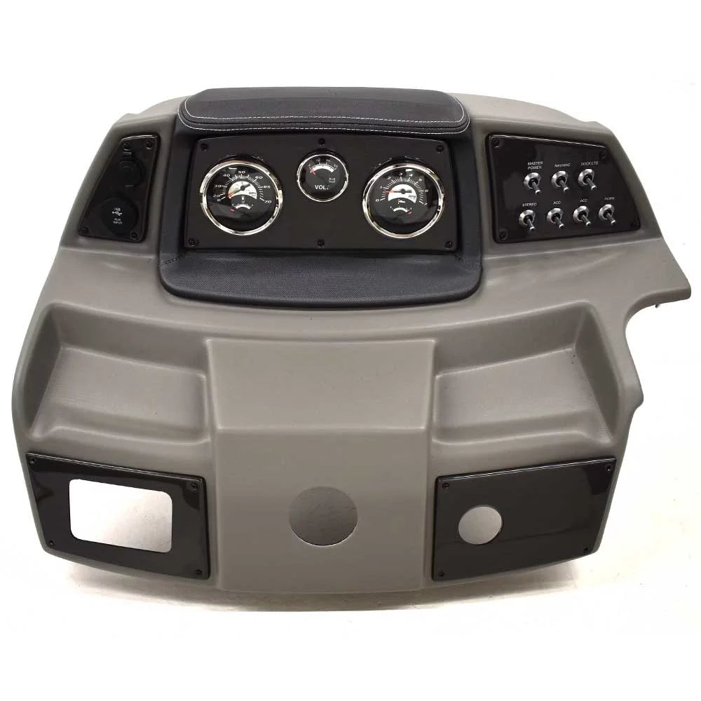 Lowe ship Dash Console Panel 2249445 | Teleflex Mercury 32 Inch Gray