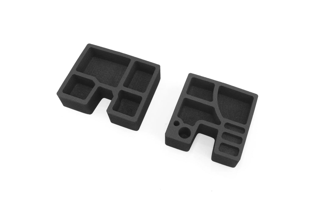 Red Hound Auto Center Console Organizer 2 Piece Set Vehicle Organizational System Inserts matching with  Tacoma 2016-2020 Black Anti-Rattle