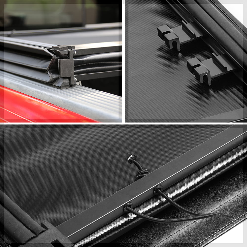 Short Bed Truck Tonneau shield 5Ft Soft Tri-Fold Fleetside for 19-21  Ranger