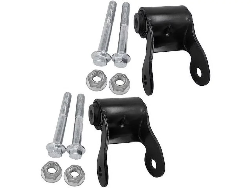 Rear Rearward Leaf Spring Shackle Set - 2 Piece - suitable with 1998 - 2003 Dodge Durango 1999 2000 2001 2002