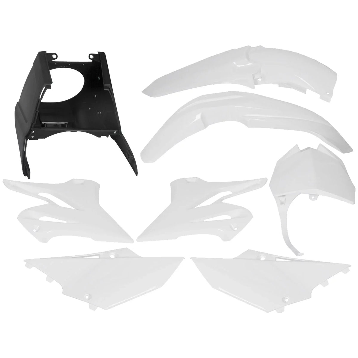 Kojem Restyle Plastic Complete Kit for 2002-2014 Yamaha YZ125 YZ250 White