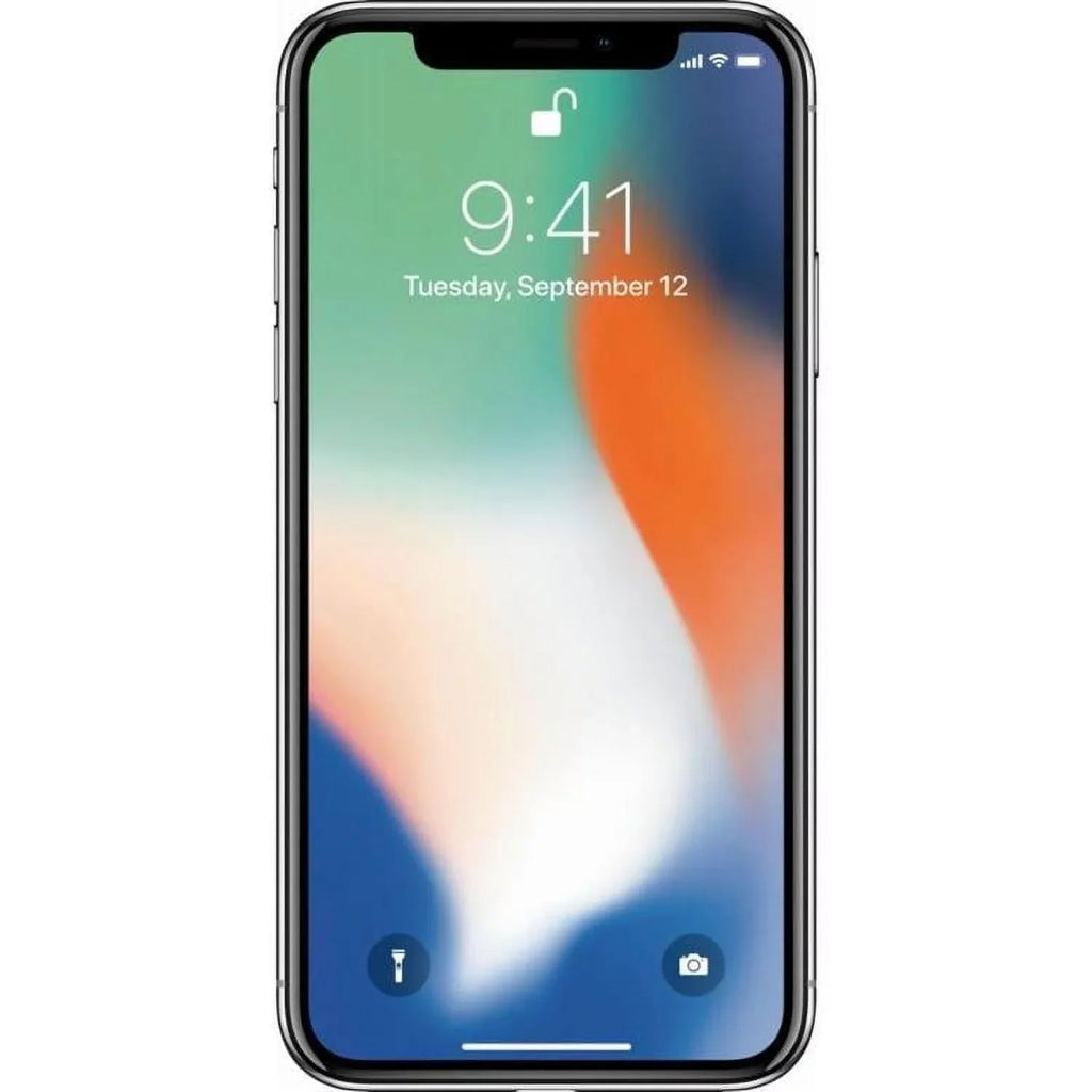 Restored  iPhone X 256GB Silver (T-Mobile) (Refurbished)