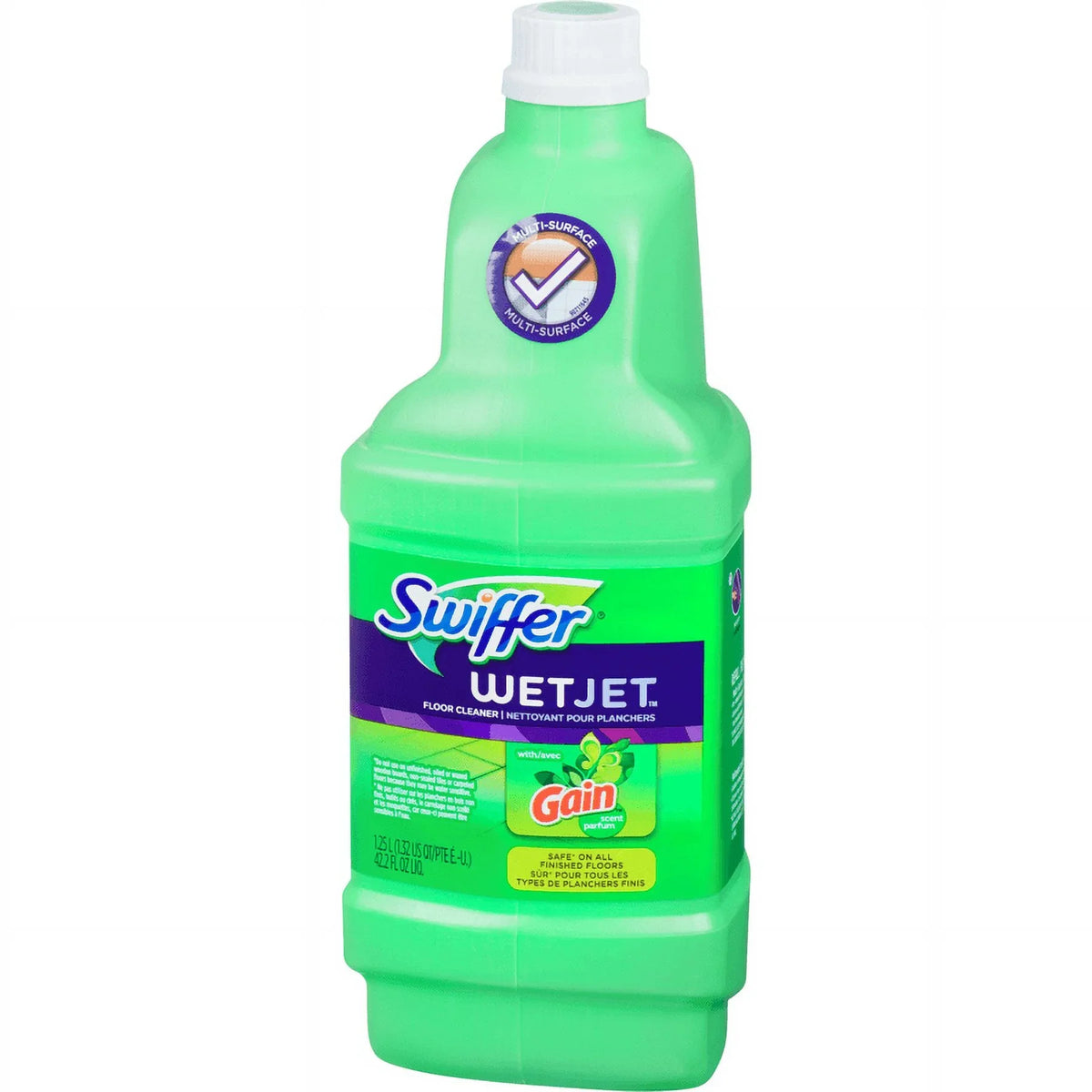 Swiffer WetJet Cleaning - All Purpose Gain System,  1.25L(4/Case)