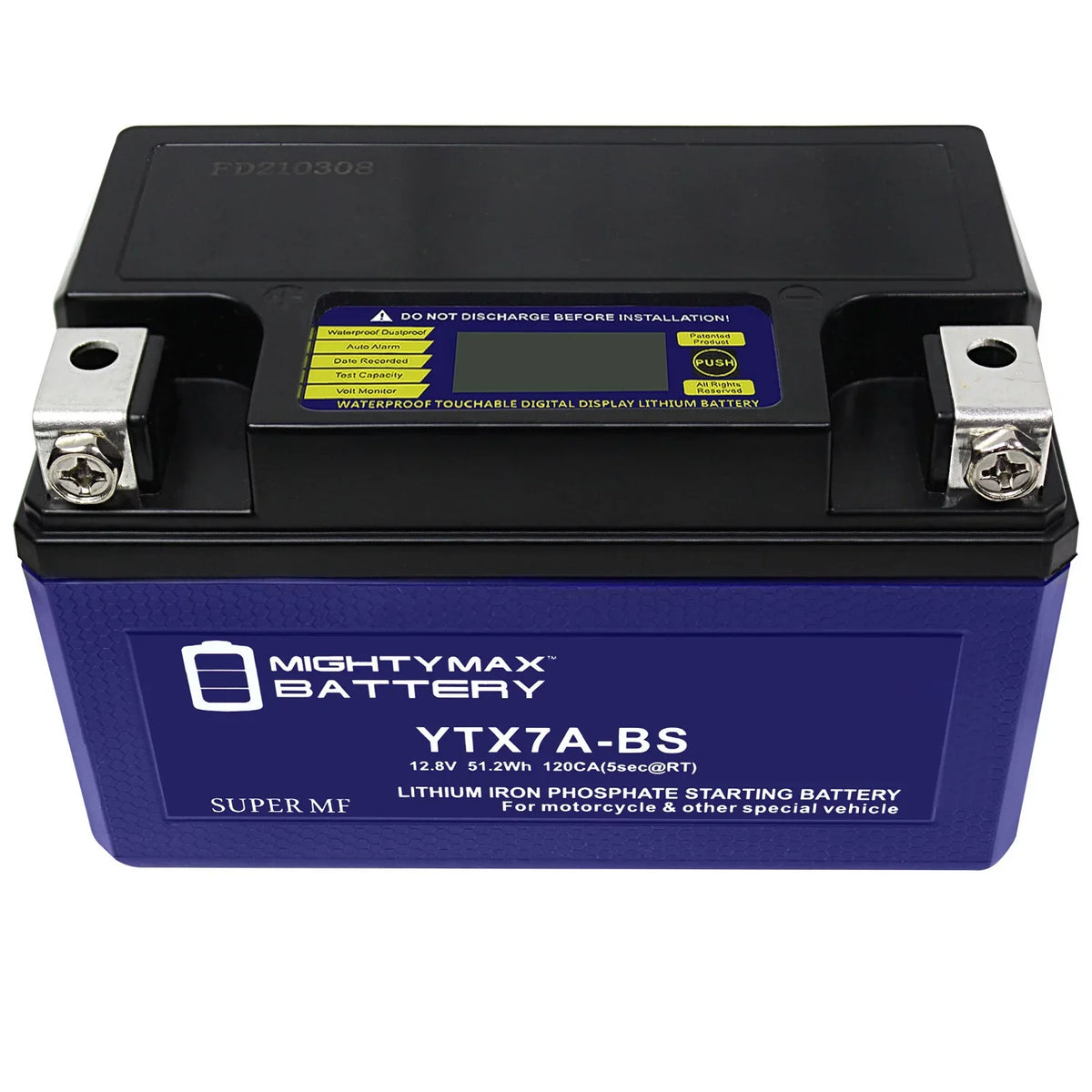 YTX7A-BS Lithium Replacement Battery suitable with Peugeot Scooter 50 Tweet Evo 2014 - 4 Pack