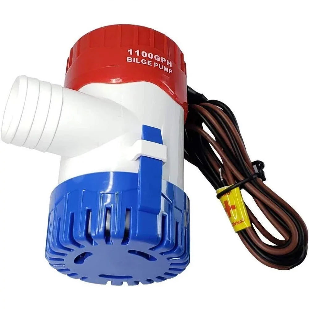 1100GPH 24V Electric Marine Submersible Bilge Sump aqua Pump for craft Yacht