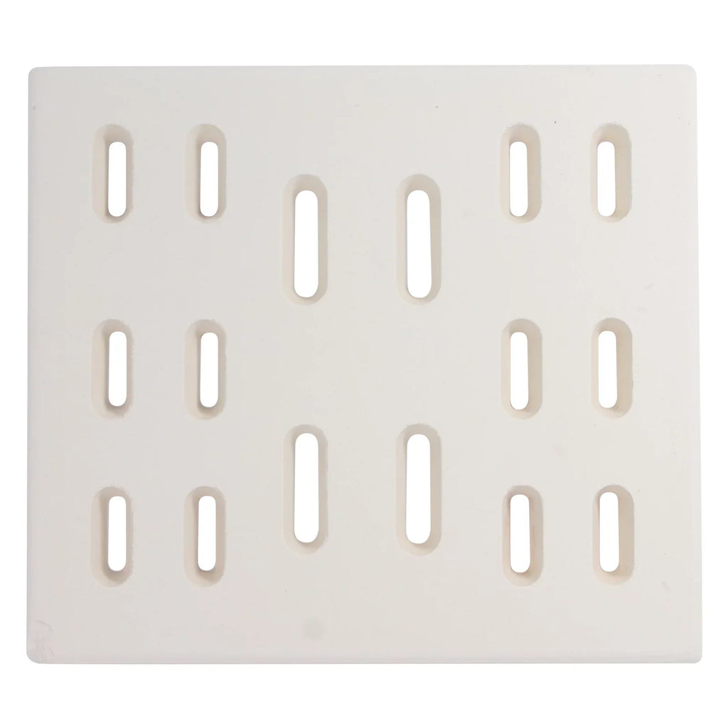 3-Pack BBQ Grill Heat Shield Plate Tent Replacement Parts for Bakers Chefs Regal04CLP - suitable Barbeque Ceramic Flame Tamer, Guard, Deflector, Flavorizer Bar, Vaporizer Bar, Burner protector 8"