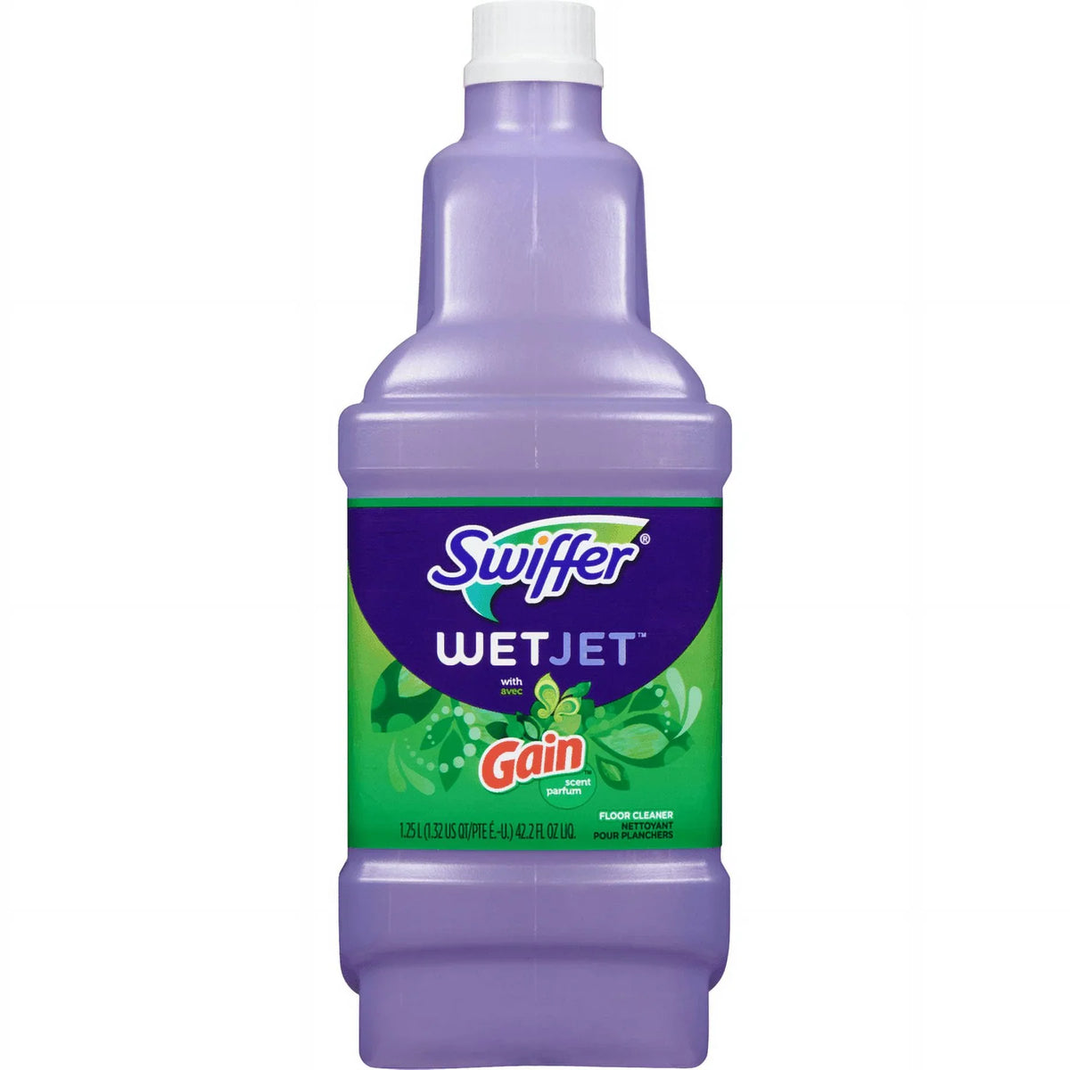 Swiffer WetJet Cleaning - All Purpose Gain System,  1.25L(4/Case)