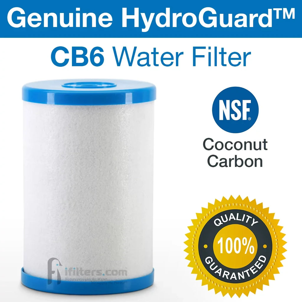 Hydro Guard HDG-CB6-14 CB6 Carbon Block moisture Filter Replacement Cartridge