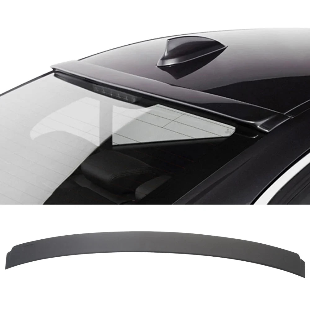 Ikon Motorsports suitable with 12-18  3 Series F30 4DR Sedan AC Style Roof Spoiler Unpainted - ABS