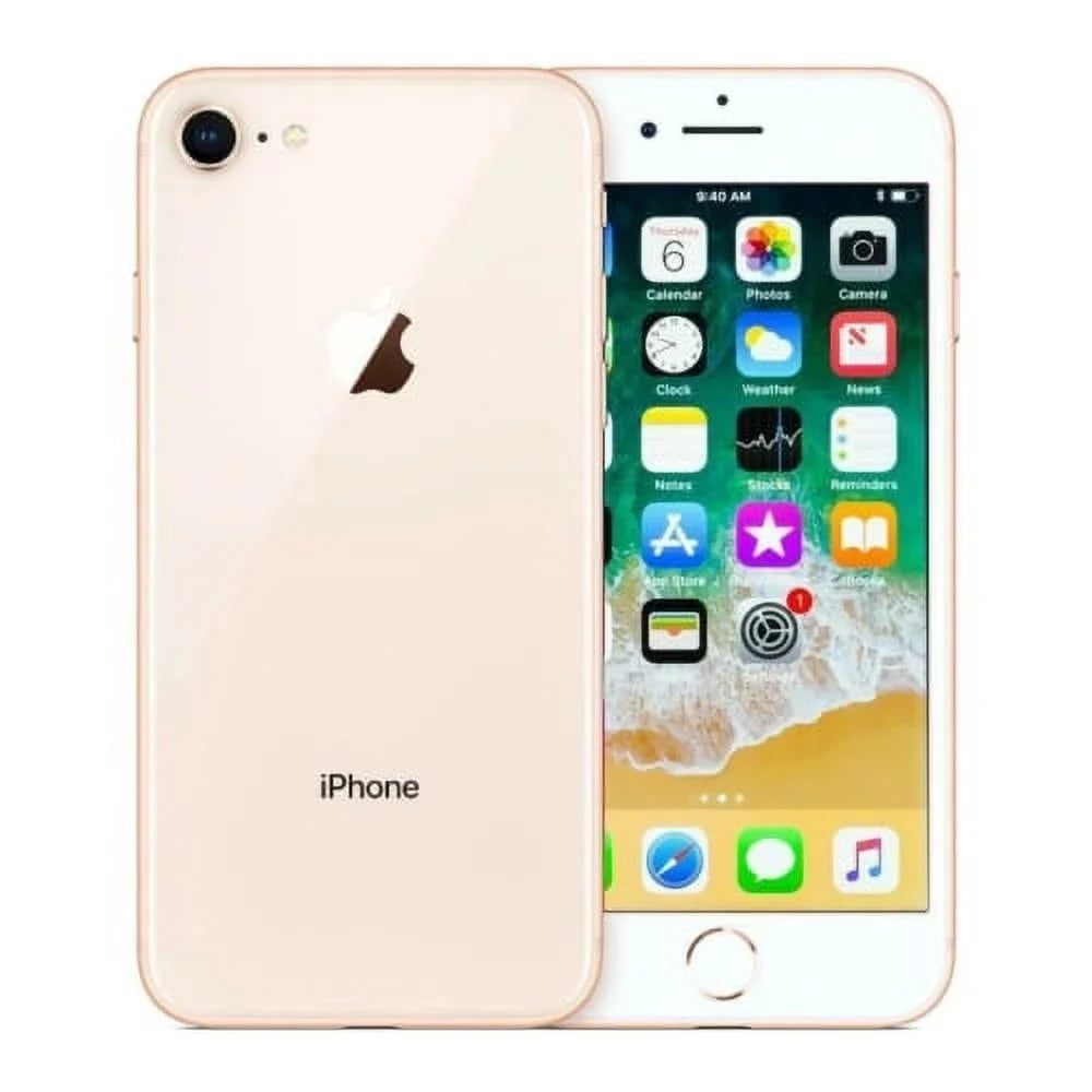 Restored  iPhone 8 256GB Factory GSM Unlocked T-Mobile AT&T Smartphone - Gold (Refurbished)