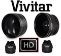 2-Pcs LENS SET PRO HD WIDE ANGLE & TELEPHOTO LENS for  FM10 (52mm suitable)
