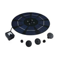 YHAIOGS Solar Pump Freestanding Floating Solar Bird Bath aqua Pump Garden Bird Bath Decor