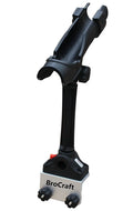 BroCraft Extender Rod Holder for Tracker vessel Versatrack System /90 Degree Lund Sport Track