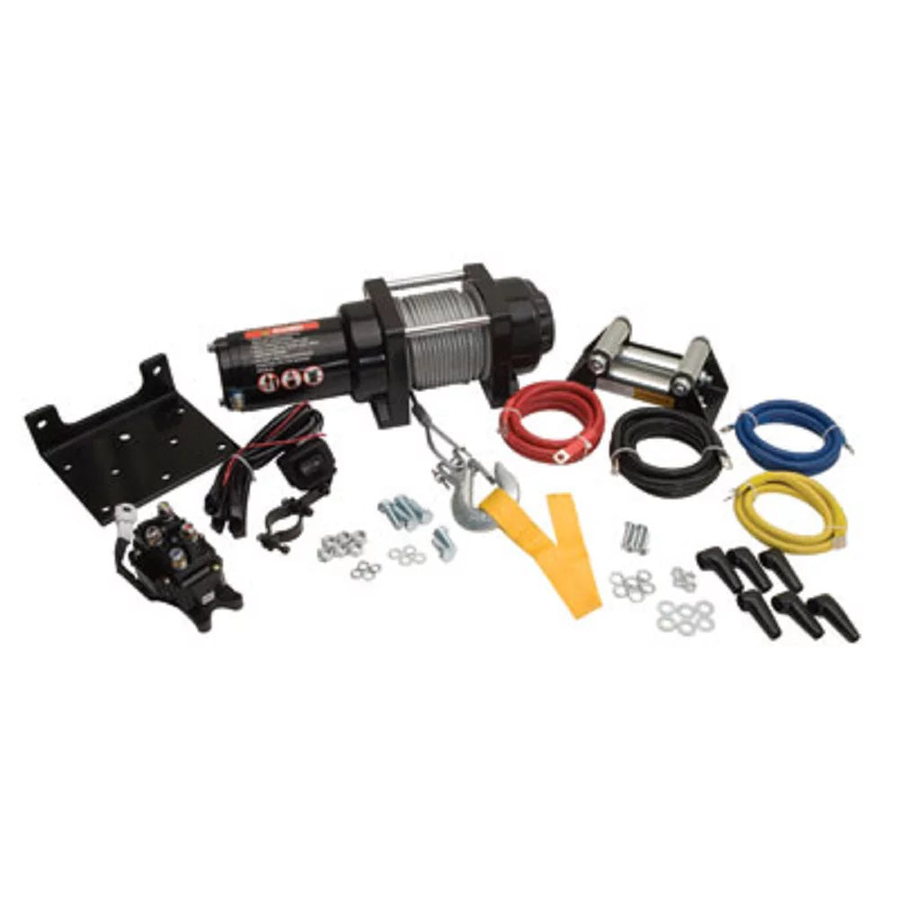 suitable With Honda Talon 1000X-4 Fox Live Valve 2020. Winch with Wire Rope and Mount Plate 2500 lb