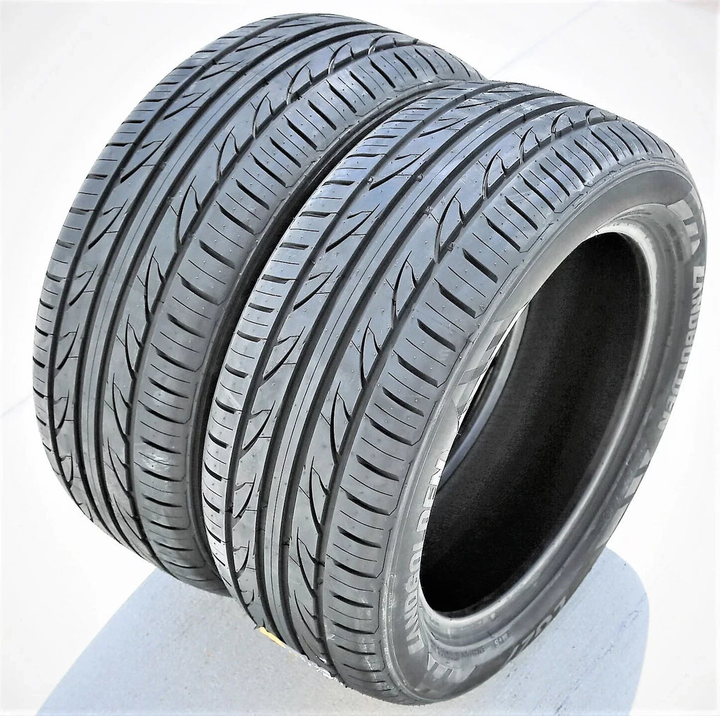Landgolden LG27 255/40ZR19 255/40R19 100W XL A/S High Performance Tire Fits: 2014  Mustang GT, 2015  Mustang EcoBoost Premium
