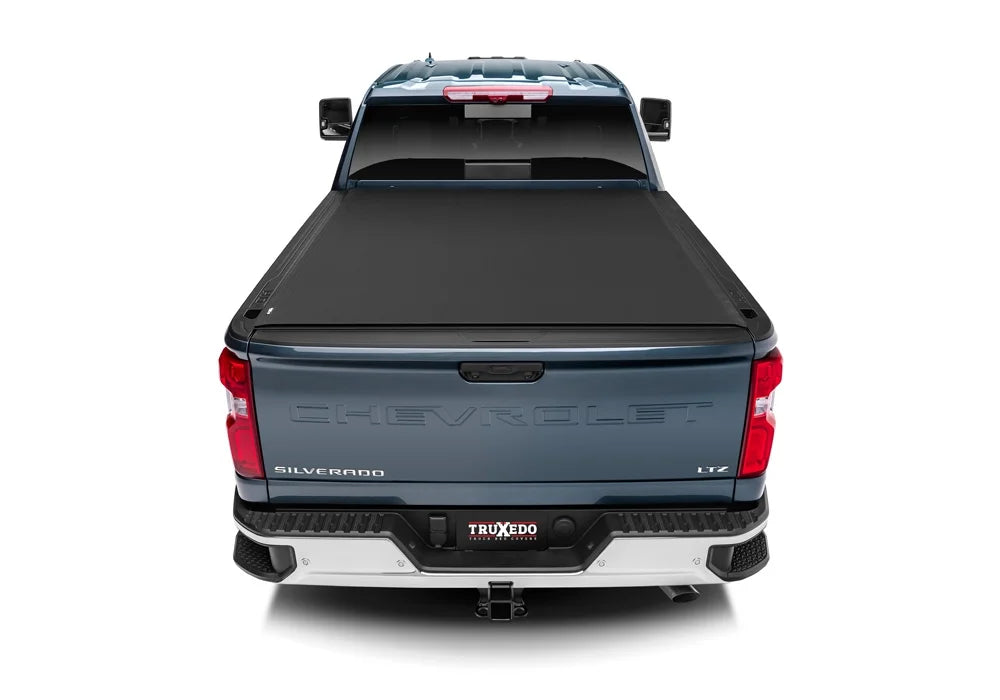 RealTruck TruXedo Pro X15 Soft Roll Up Truck Bed Tonneau shield | 1473301 | suitable with 2020-2021 Chevy/GMC Silverado/Sierra 2500/3500HD 6' 10" Bed (82.2")