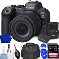 EOS R6 Mark II Mirrorless Camera and 24-105mm f/4-7.1 Lens - Accessory Kit