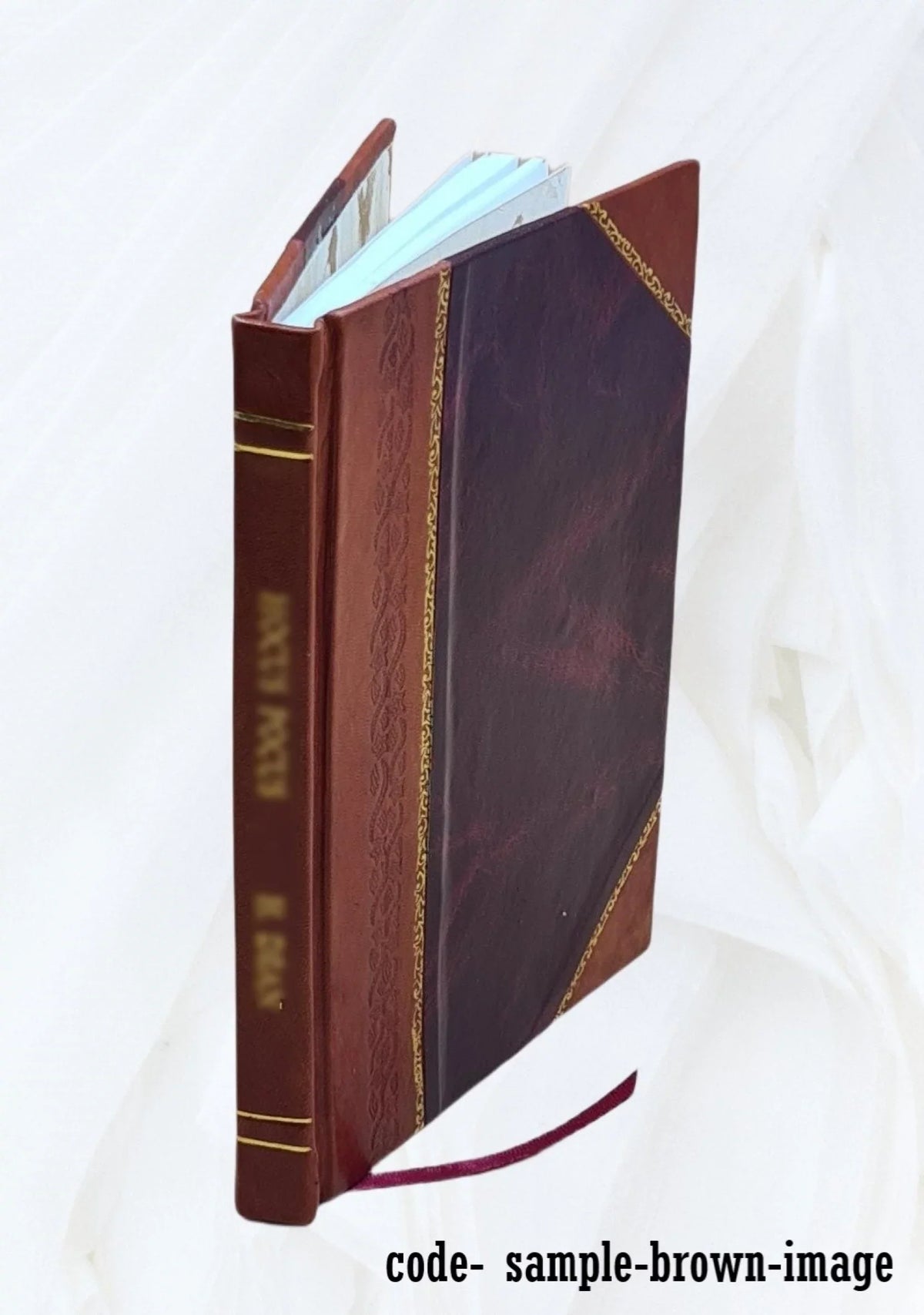 1938 [Leather Bound]. MacMasters. Gelatinization and retrogradation changes in corn and wheat starches shown by photomicrographs / by Sybil Woodruff and Majel M